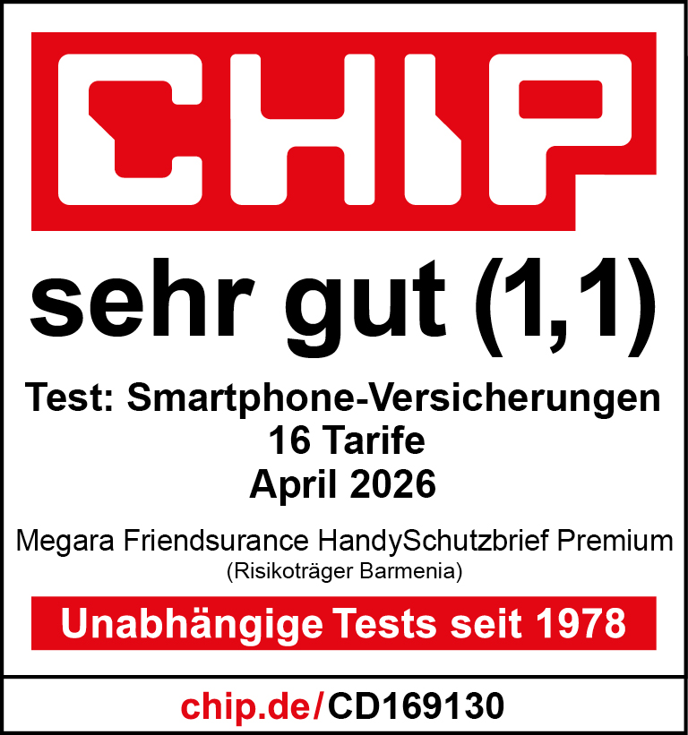 Auszeichnung: CHIP sehr gut